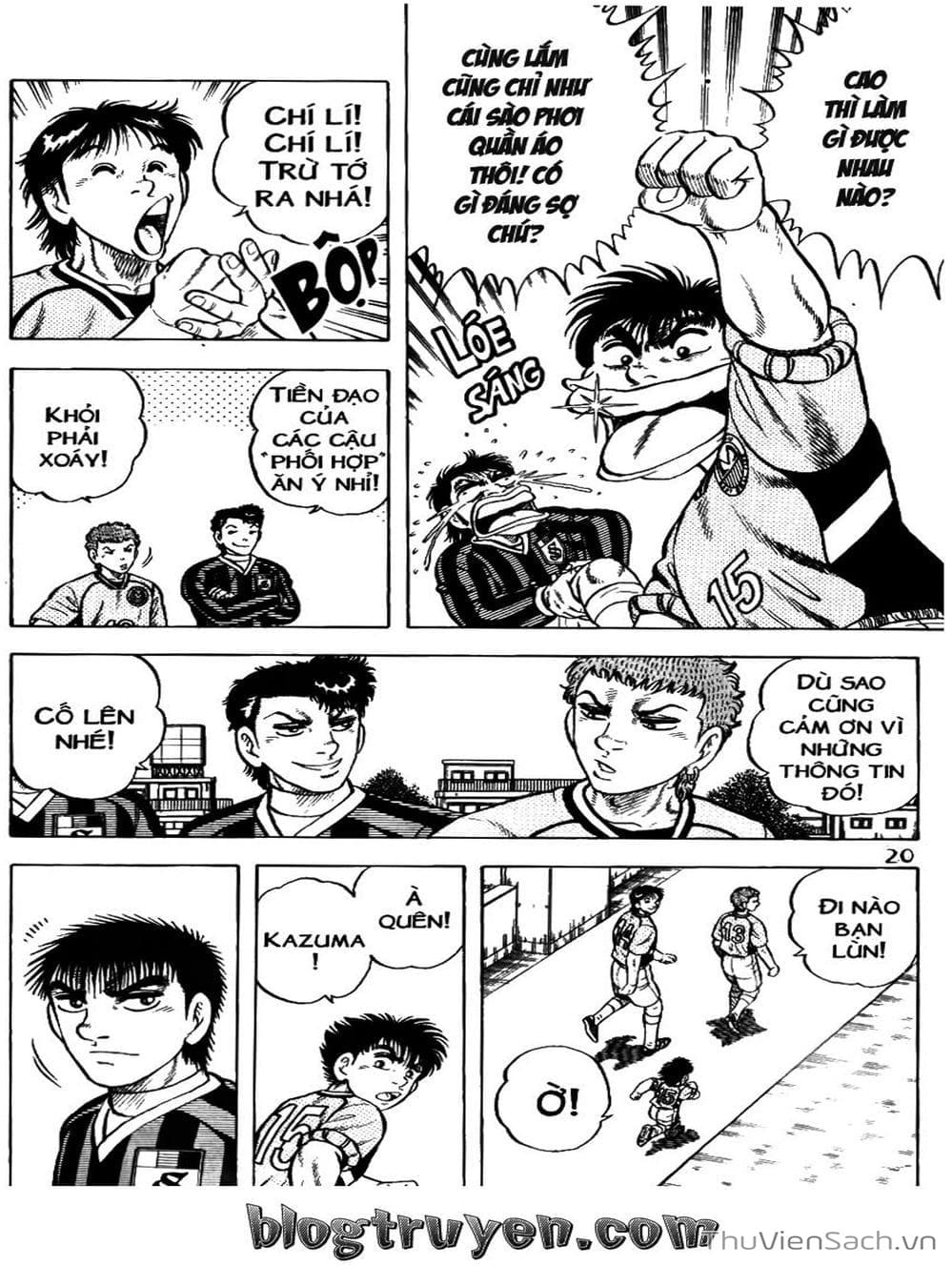 Truyện Tranh Sóng Gió Cầu Trường - Buttobi Itto trang 2