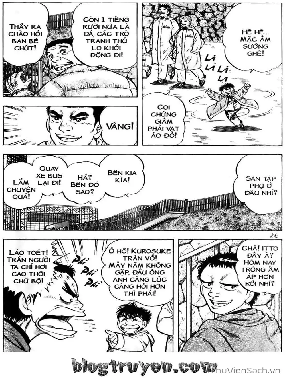 Truyện Tranh Sóng Gió Cầu Trường - Buttobi Itto trang 2