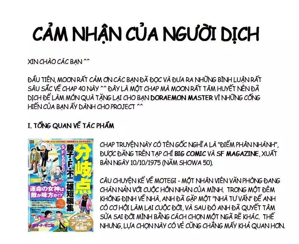 Truyện Tranh Các One-Shot Của Fujiko F. Fujio trang 2