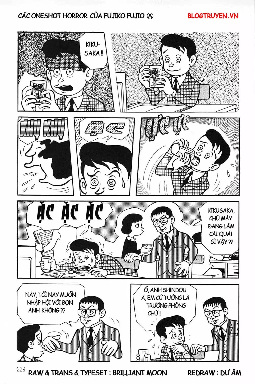 Truyện Tranh Các Oneshot Horror Của Fujiko F. Fujio trang 3
