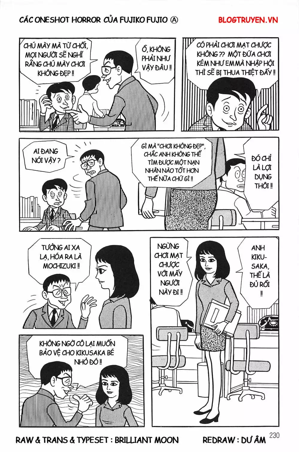 Truyện Tranh Các Oneshot Horror Của Fujiko F. Fujio trang 3