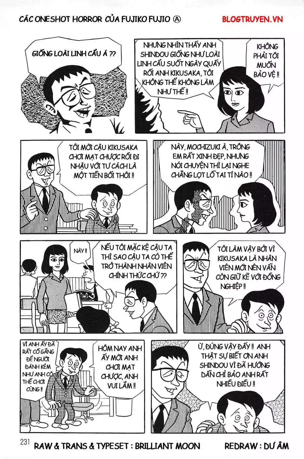 Truyện Tranh Các Oneshot Horror Của Fujiko F. Fujio trang 3