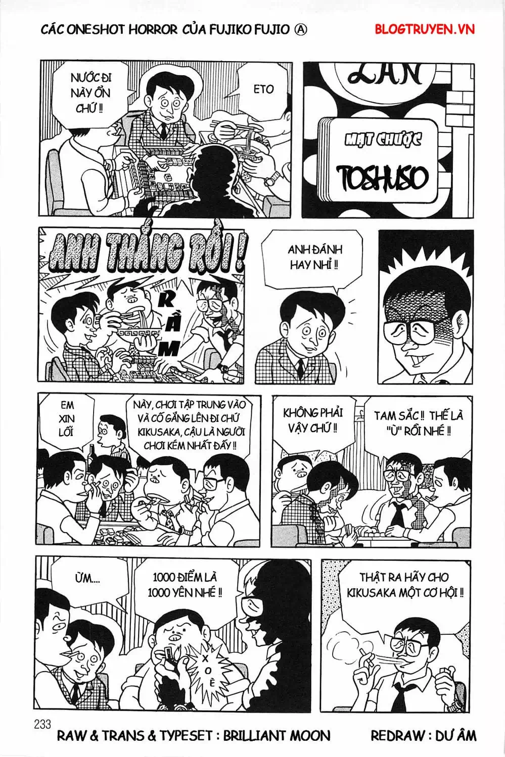 Truyện Tranh Các Oneshot Horror Của Fujiko F. Fujio trang 3