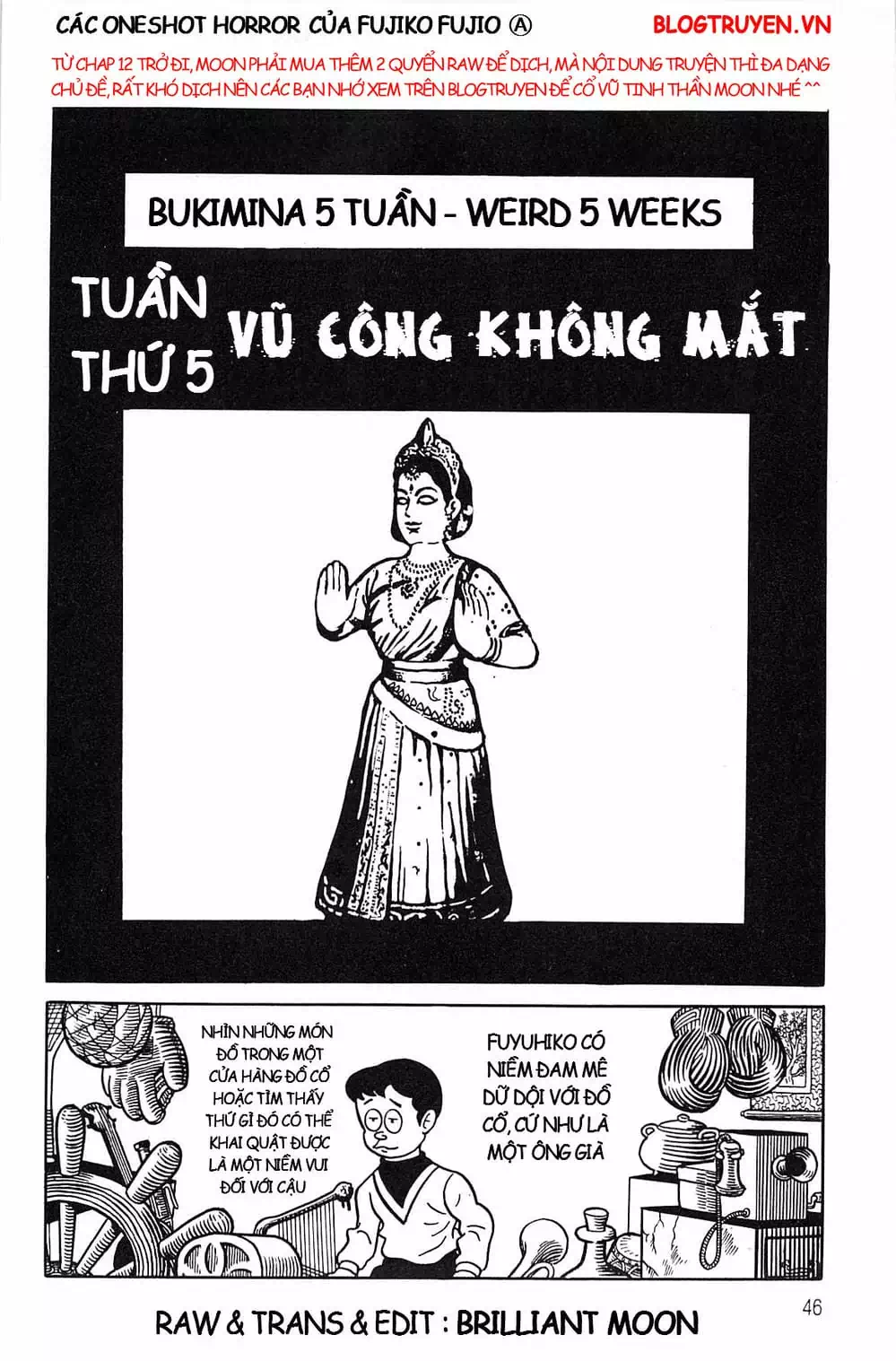 Truyện Tranh Các Oneshot Horror Của Fujiko F. Fujio trang 3