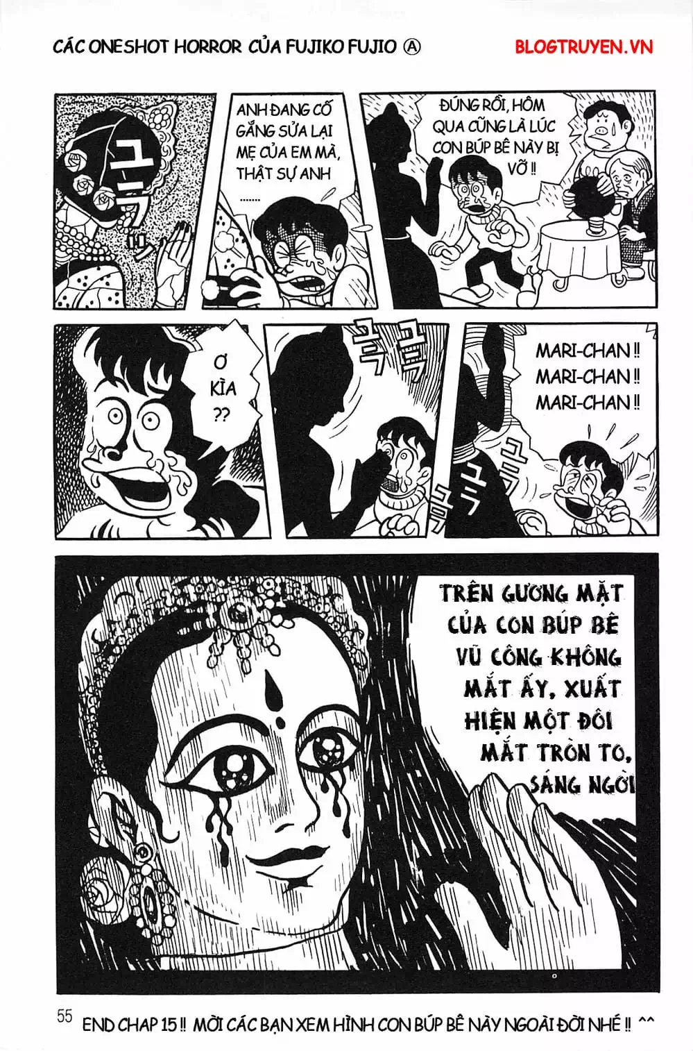 Truyện Tranh Các Oneshot Horror Của Fujiko F. Fujio trang 3