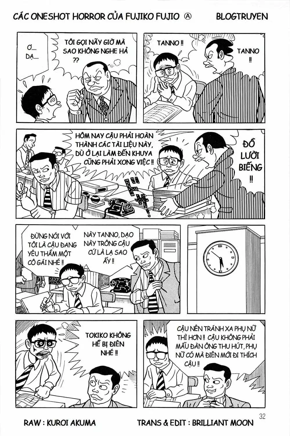 Truyện Tranh Các Oneshot Horror Của Fujiko F. Fujio trang 3