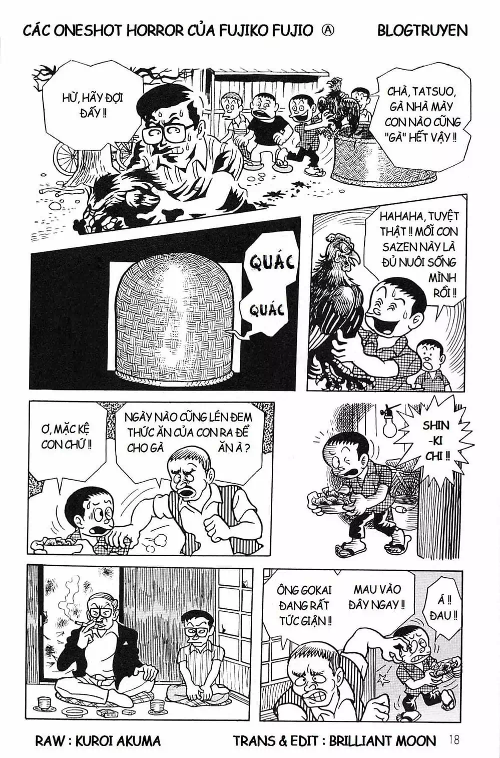 Truyện Tranh Các Oneshot Horror Của Fujiko F. Fujio trang 3