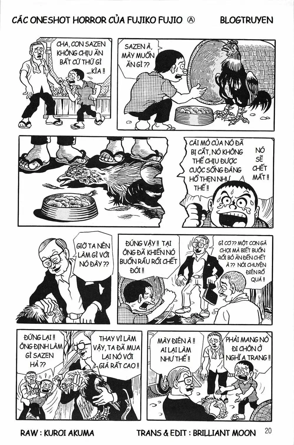 Truyện Tranh Các Oneshot Horror Của Fujiko F. Fujio trang 3
