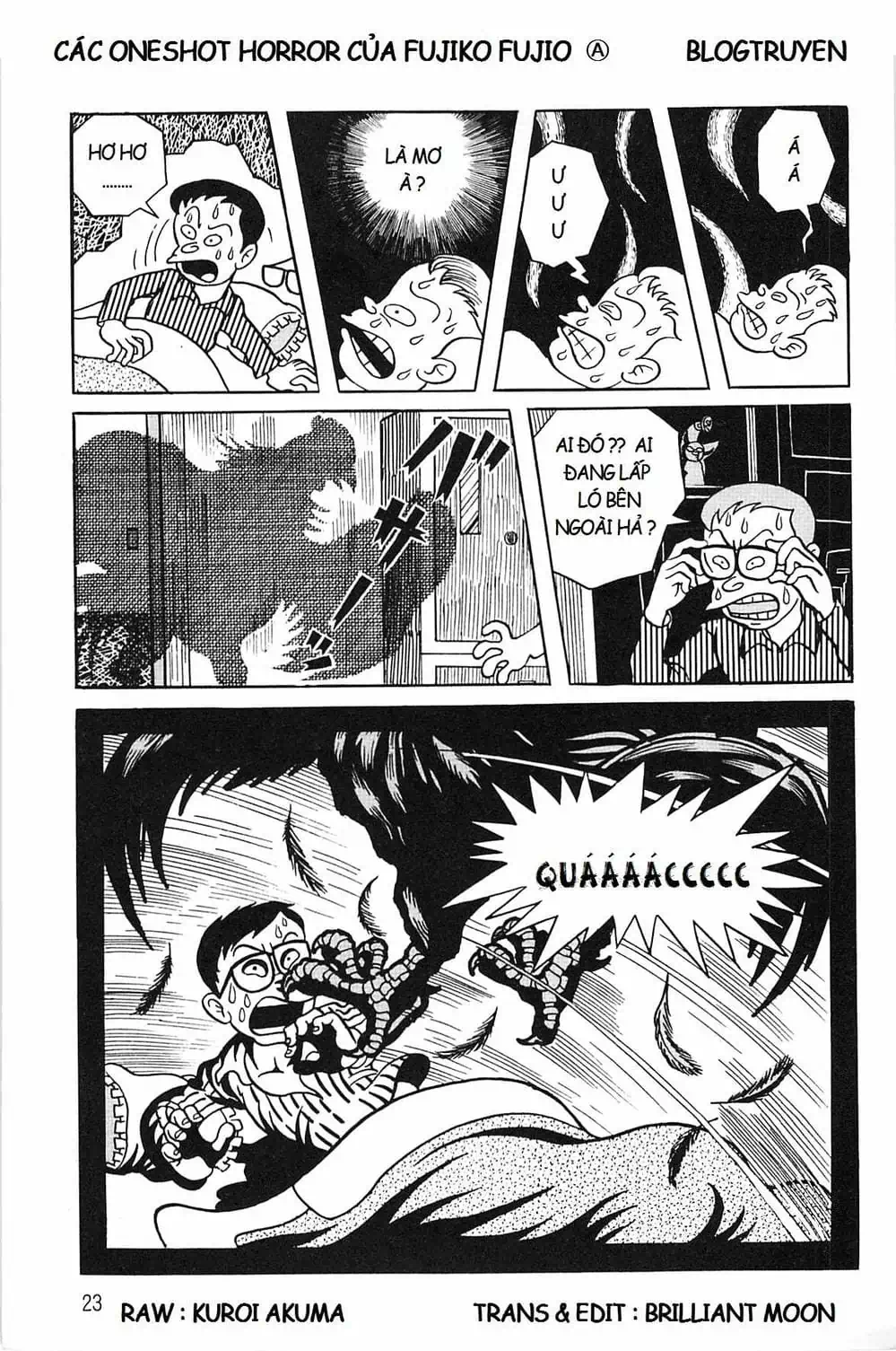 Truyện Tranh Các Oneshot Horror Của Fujiko F. Fujio trang 3