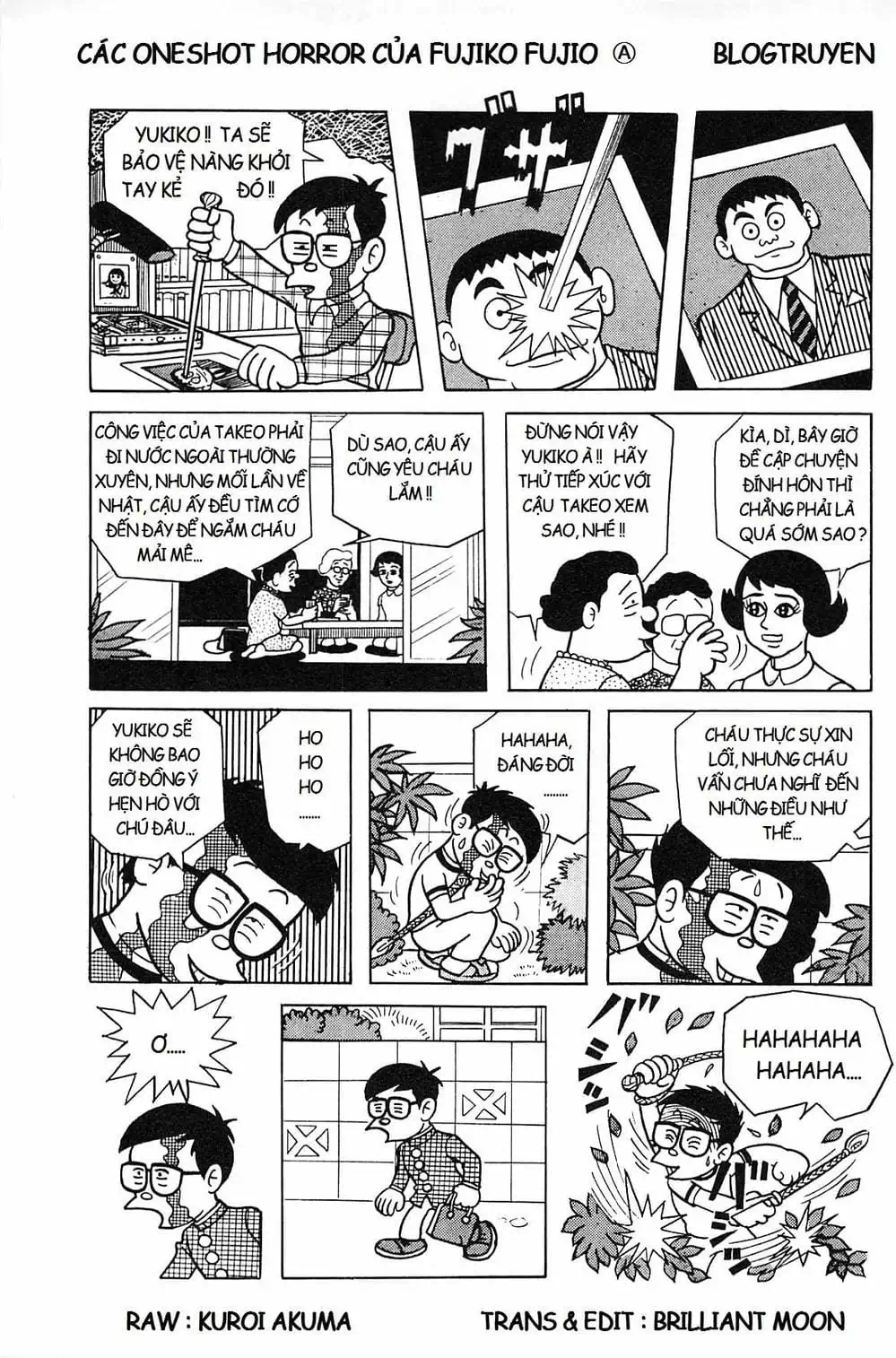Truyện Tranh Các Oneshot Horror Của Fujiko F. Fujio trang 3