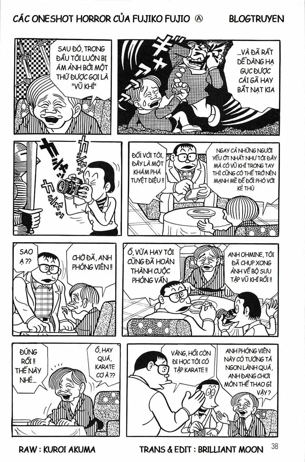Truyện Tranh Các Oneshot Horror Của Fujiko F. Fujio trang 3