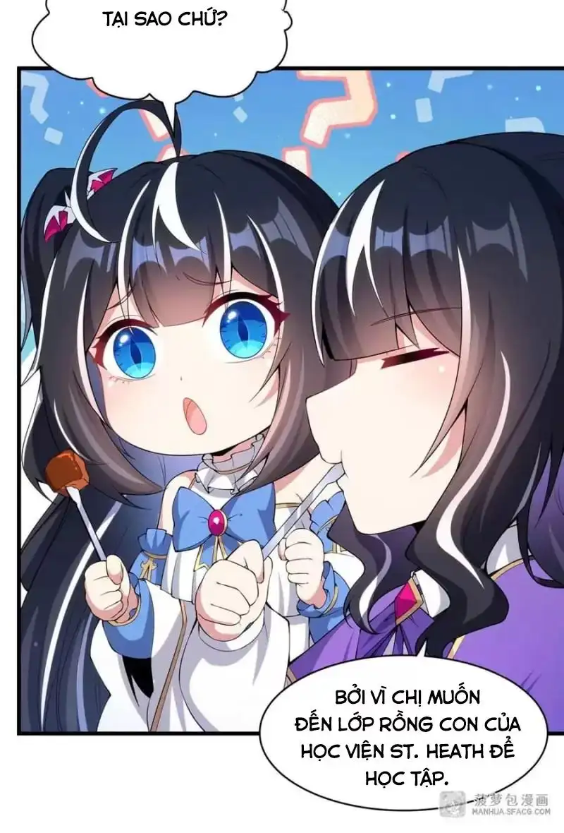 Truyện Tranh Im Miệng Đi Ác Long Ta Không Muốn Cùng Ngươi Trông Trẻ Đâu! trang 4