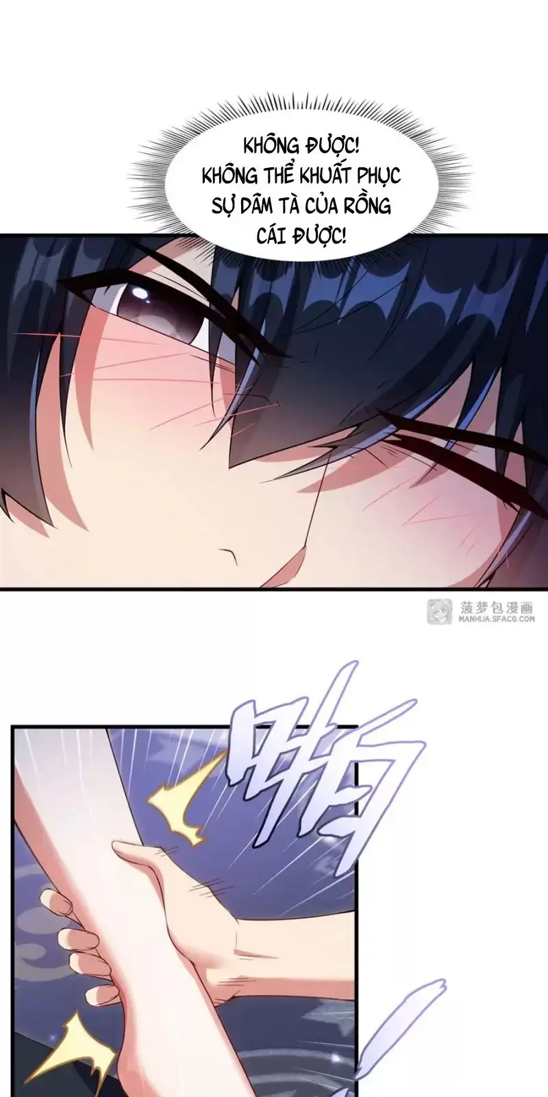 Truyện Tranh Im Miệng Đi Ác Long Ta Không Muốn Cùng Ngươi Trông Trẻ Đâu! trang 4