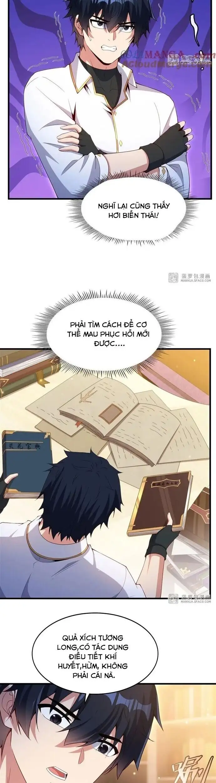 Truyện Tranh Im Miệng Đi Ác Long Ta Không Muốn Cùng Ngươi Trông Trẻ Đâu! trang 4