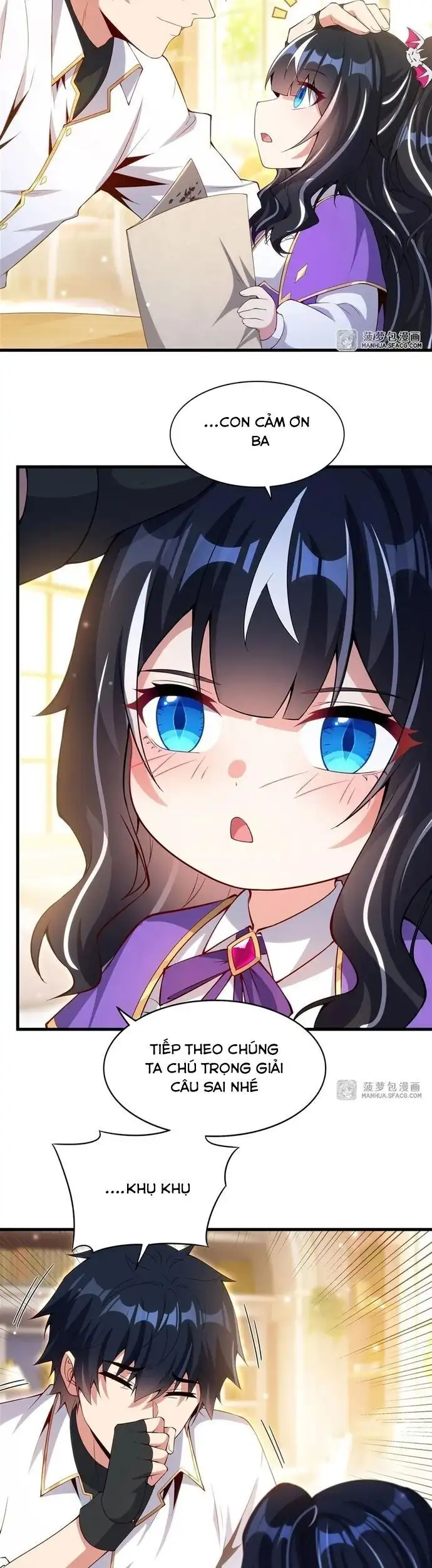 Truyện Tranh Im Miệng Đi Ác Long Ta Không Muốn Cùng Ngươi Trông Trẻ Đâu! trang 4