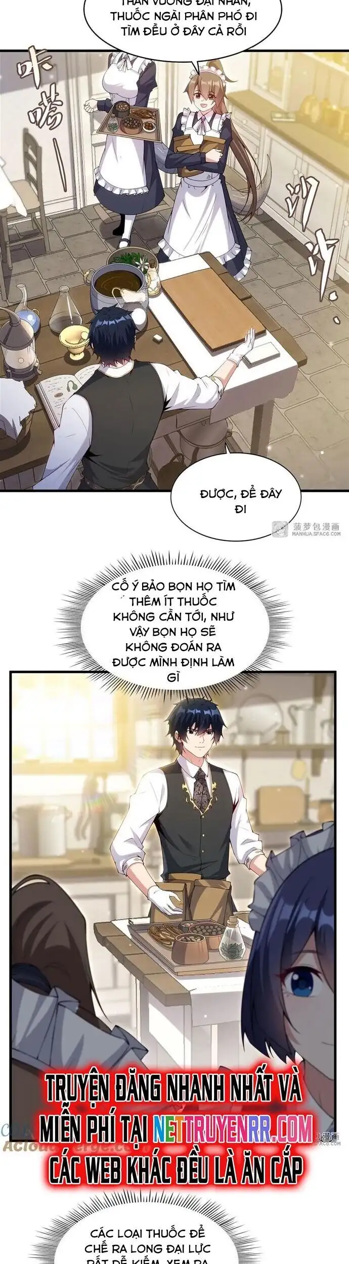 Truyện Tranh Im Miệng Đi Ác Long Ta Không Muốn Cùng Ngươi Trông Trẻ Đâu! trang 4