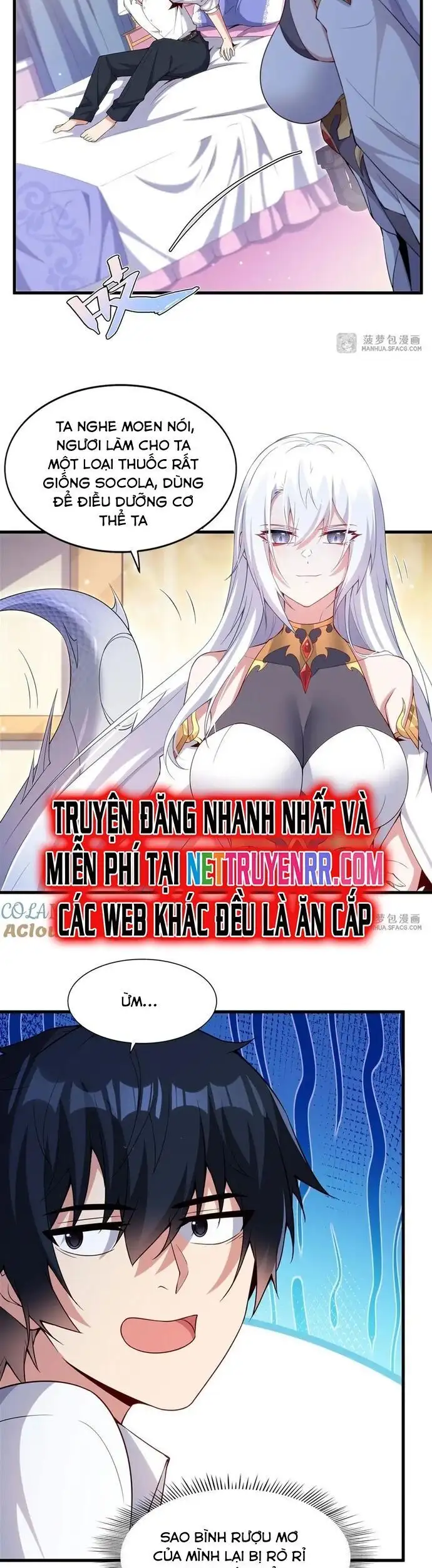 Truyện Tranh Im Miệng Đi Ác Long Ta Không Muốn Cùng Ngươi Trông Trẻ Đâu! trang 4