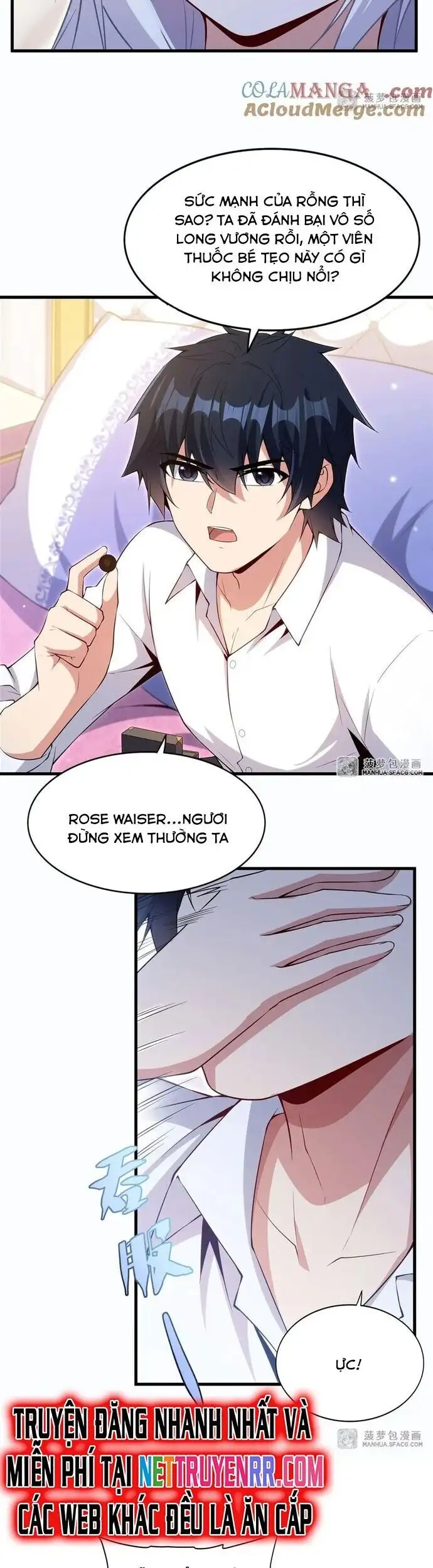 Truyện Tranh Im Miệng Đi Ác Long Ta Không Muốn Cùng Ngươi Trông Trẻ Đâu! trang 4