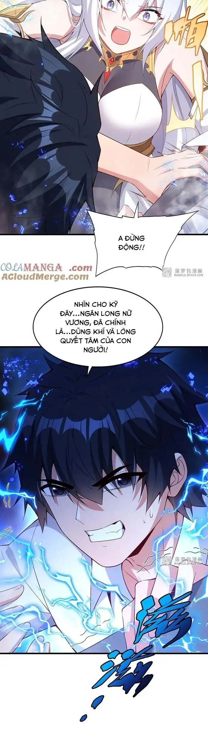 Truyện Tranh Im Miệng Đi Ác Long Ta Không Muốn Cùng Ngươi Trông Trẻ Đâu! trang 4