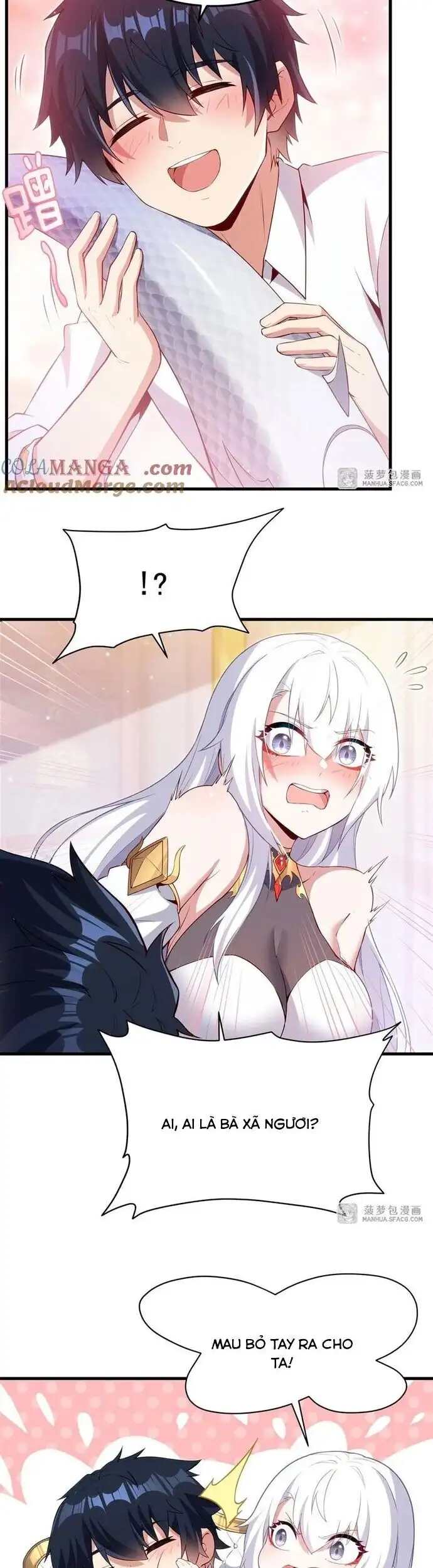 Truyện Tranh Im Miệng Đi Ác Long Ta Không Muốn Cùng Ngươi Trông Trẻ Đâu! trang 4