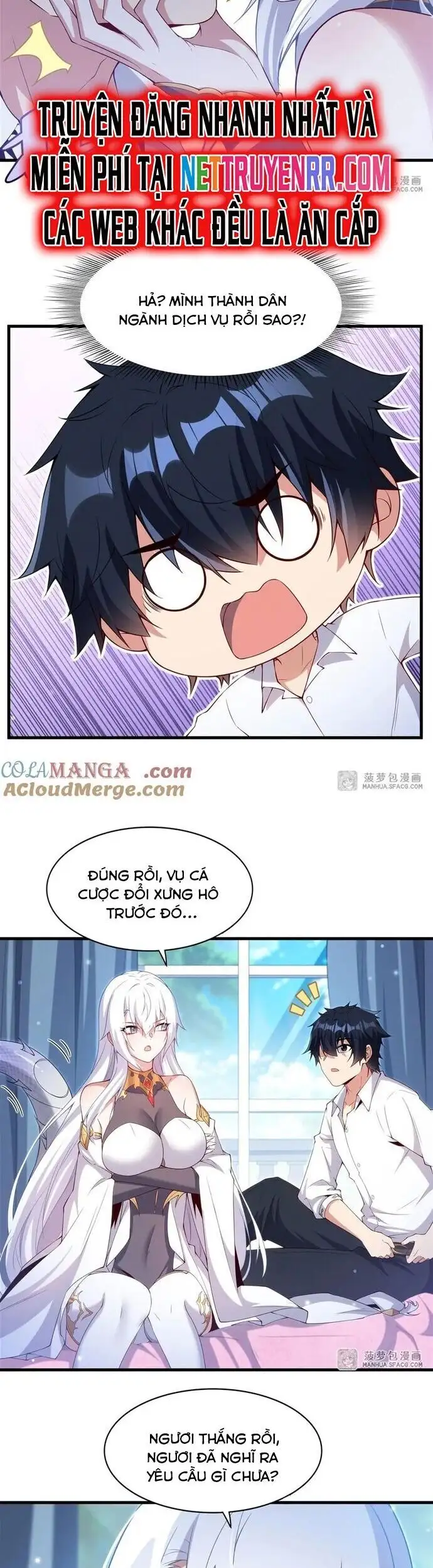 Truyện Tranh Im Miệng Đi Ác Long Ta Không Muốn Cùng Ngươi Trông Trẻ Đâu! trang 4