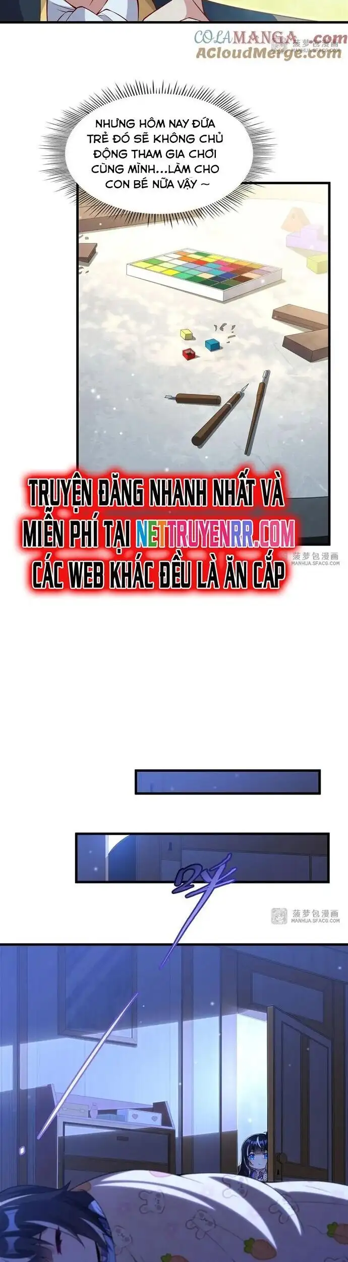 Truyện Tranh Im Miệng Đi Ác Long Ta Không Muốn Cùng Ngươi Trông Trẻ Đâu! trang 4