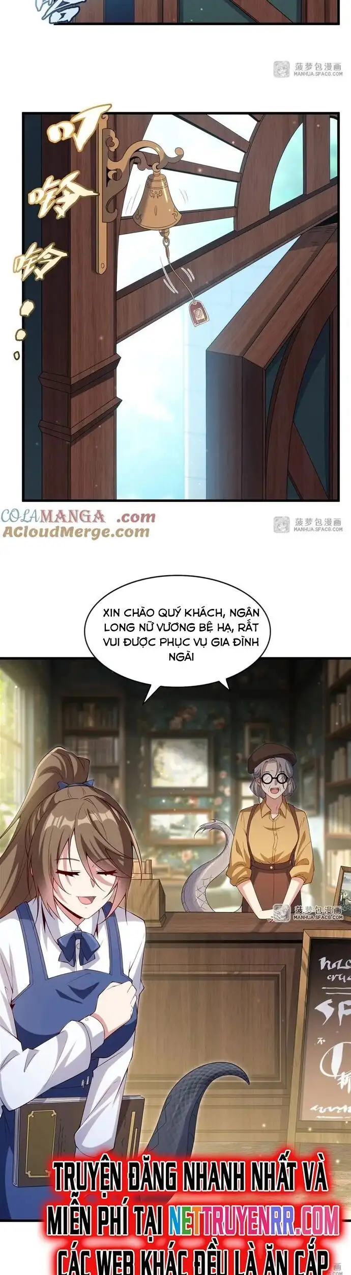 Truyện Tranh Im Miệng Đi Ác Long Ta Không Muốn Cùng Ngươi Trông Trẻ Đâu! trang 4