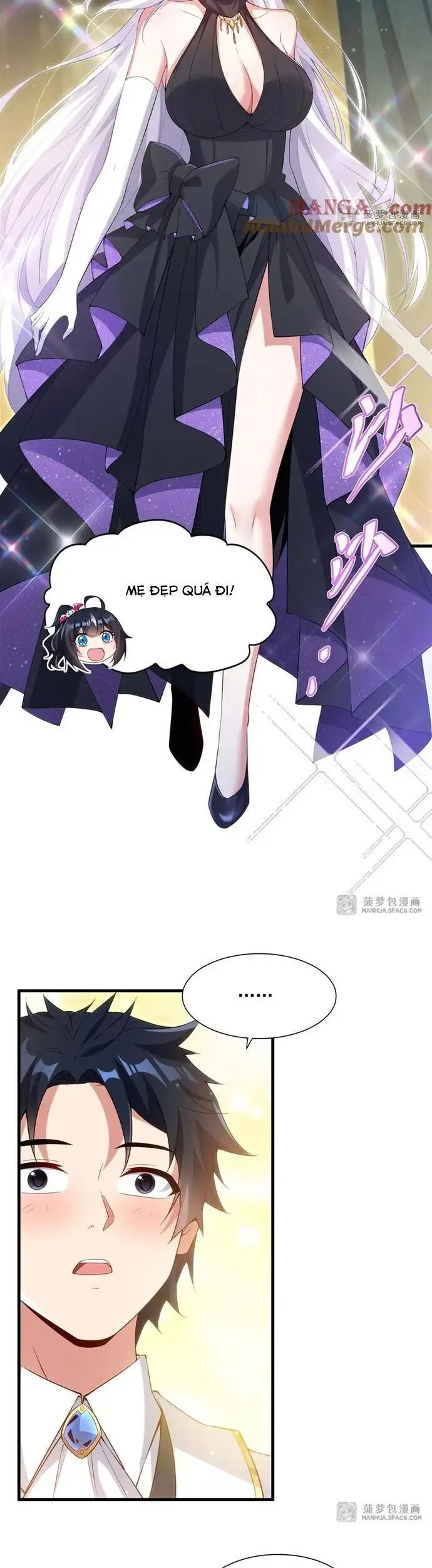 Truyện Tranh Im Miệng Đi Ác Long Ta Không Muốn Cùng Ngươi Trông Trẻ Đâu! trang 4