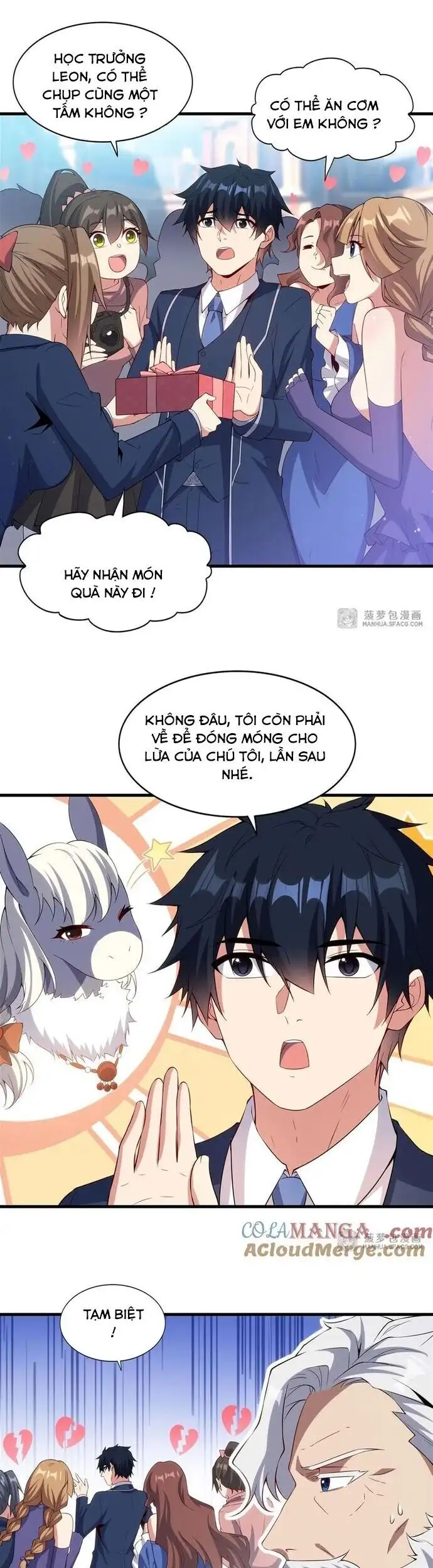 Truyện Tranh Im Miệng Đi Ác Long Ta Không Muốn Cùng Ngươi Trông Trẻ Đâu! trang 4