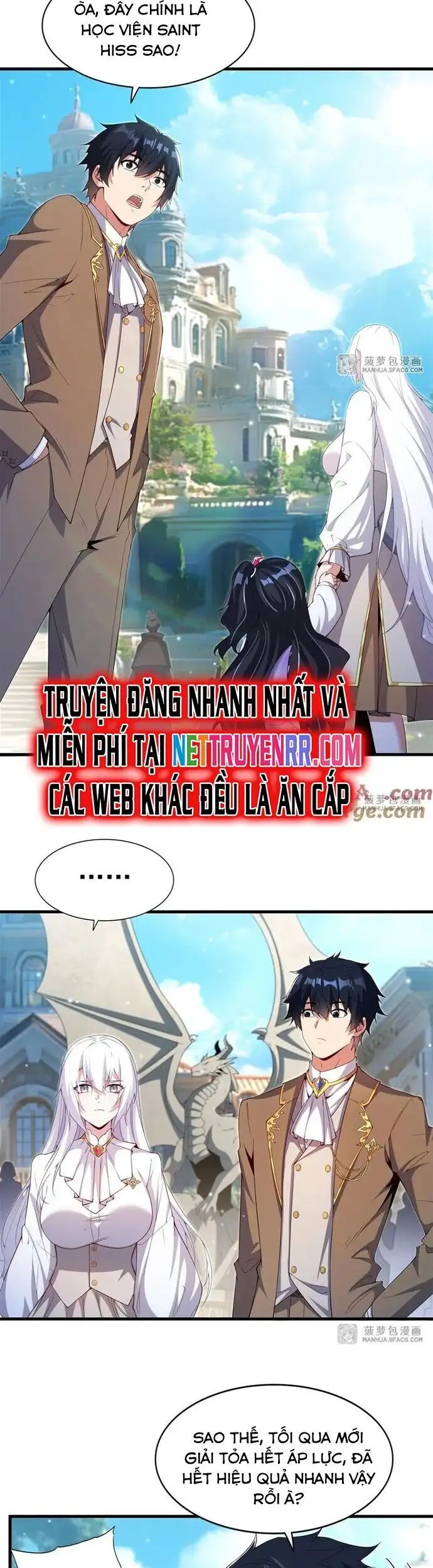 Truyện Tranh Im Miệng Đi Ác Long Ta Không Muốn Cùng Ngươi Trông Trẻ Đâu! trang 4