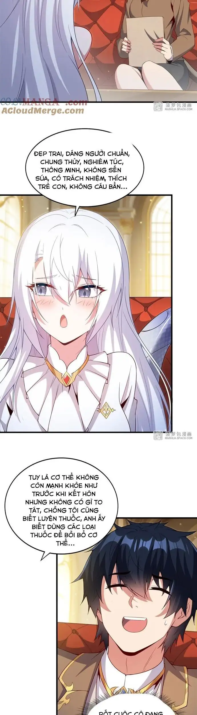 Truyện Tranh Im Miệng Đi Ác Long Ta Không Muốn Cùng Ngươi Trông Trẻ Đâu! trang 4