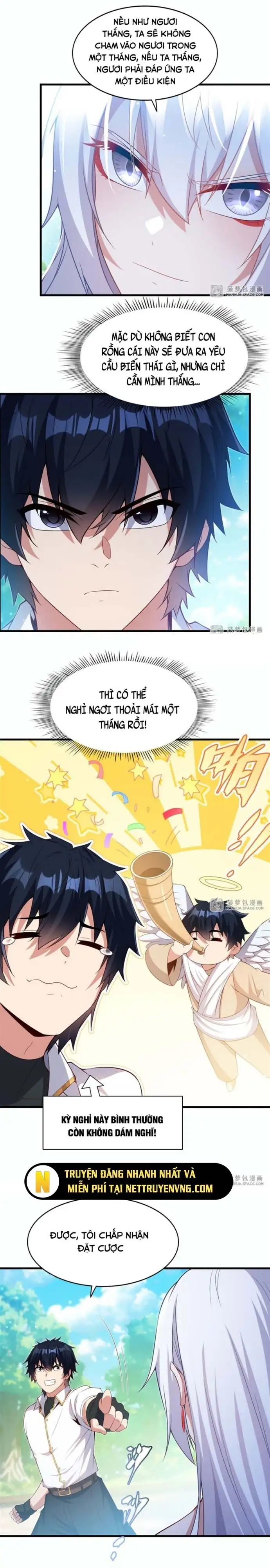 Truyện Tranh Im Miệng Đi Ác Long Ta Không Muốn Cùng Ngươi Trông Trẻ Đâu! trang 4