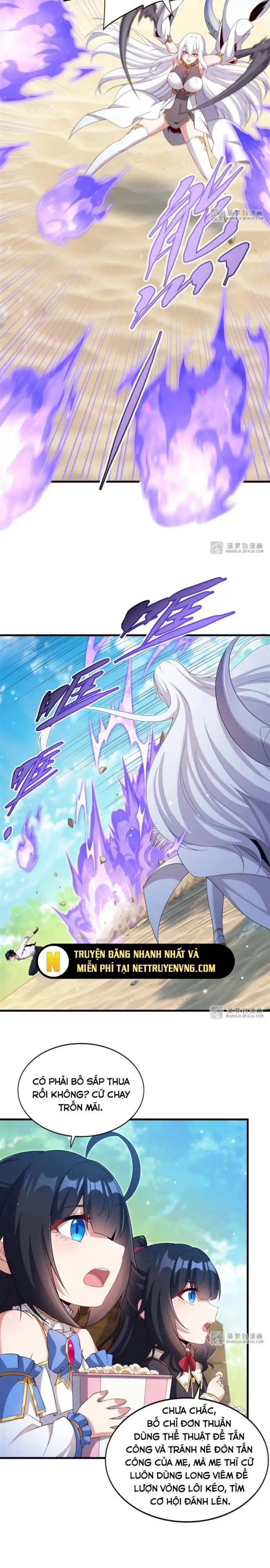 Truyện Tranh Im Miệng Đi Ác Long Ta Không Muốn Cùng Ngươi Trông Trẻ Đâu! trang 4