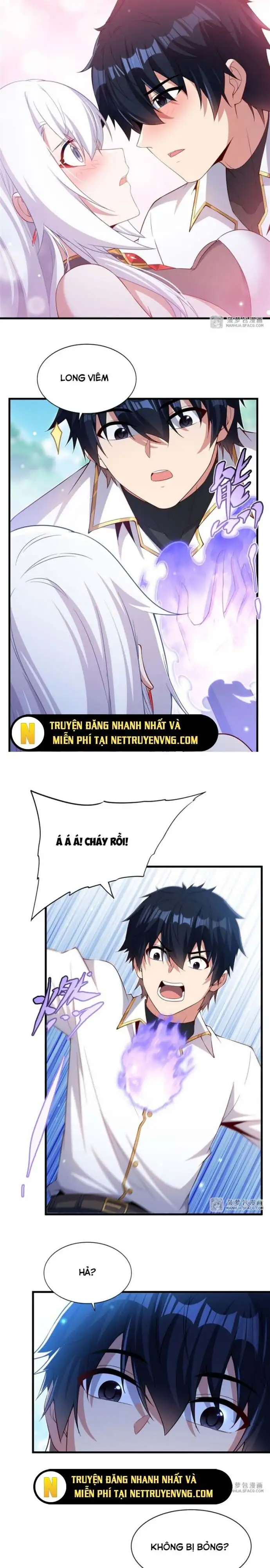 Truyện Tranh Im Miệng Đi Ác Long Ta Không Muốn Cùng Ngươi Trông Trẻ Đâu! trang 4