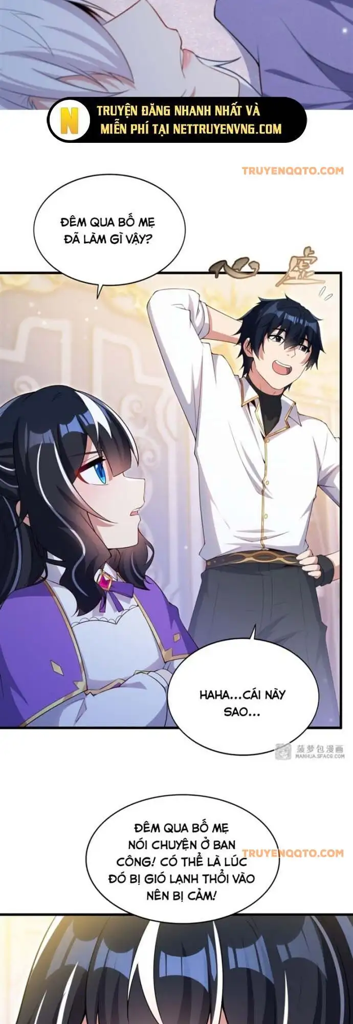 Truyện Tranh Im Miệng Đi Ác Long Ta Không Muốn Cùng Ngươi Trông Trẻ Đâu! trang 4