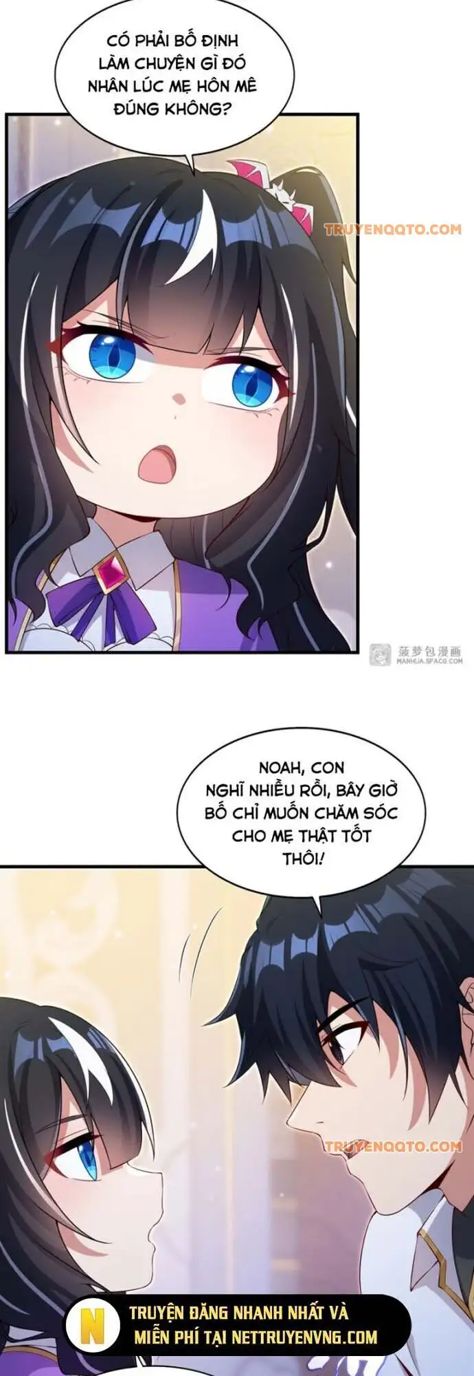 Truyện Tranh Im Miệng Đi Ác Long Ta Không Muốn Cùng Ngươi Trông Trẻ Đâu! trang 4