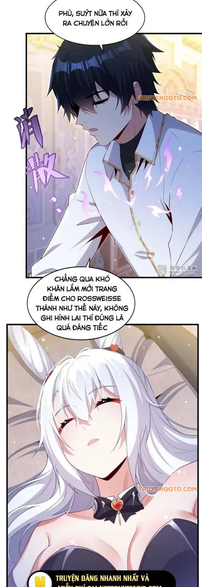 Truyện Tranh Im Miệng Đi Ác Long Ta Không Muốn Cùng Ngươi Trông Trẻ Đâu! trang 4