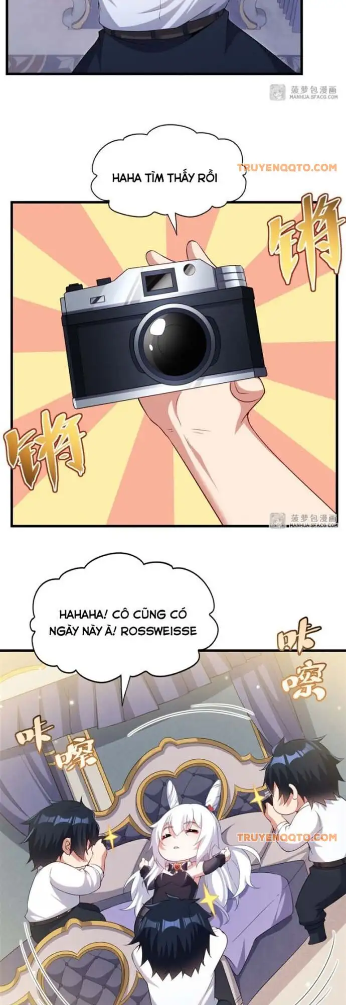 Truyện Tranh Im Miệng Đi Ác Long Ta Không Muốn Cùng Ngươi Trông Trẻ Đâu! trang 4