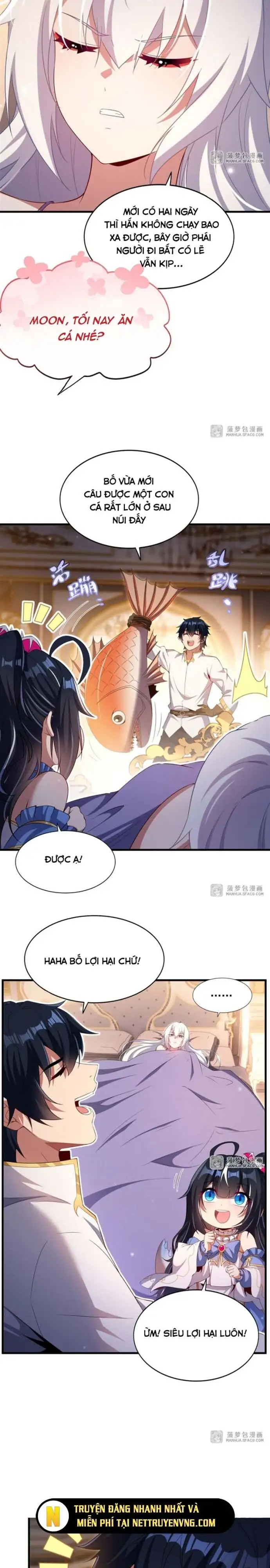 Truyện Tranh Im Miệng Đi Ác Long Ta Không Muốn Cùng Ngươi Trông Trẻ Đâu! trang 4