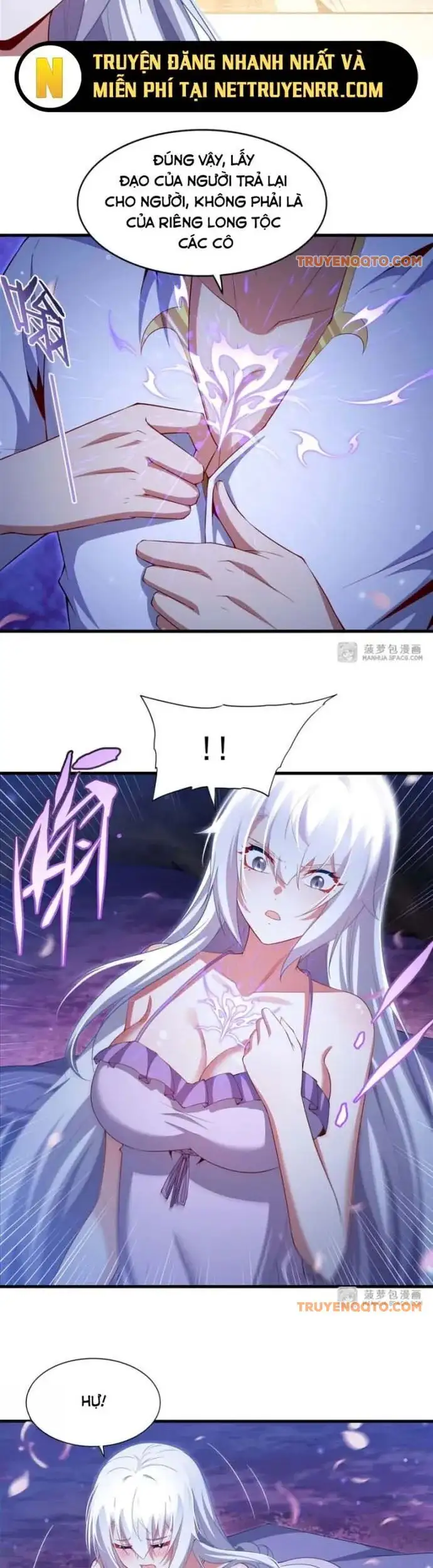 Truyện Tranh Im Miệng Đi Ác Long Ta Không Muốn Cùng Ngươi Trông Trẻ Đâu! trang 4