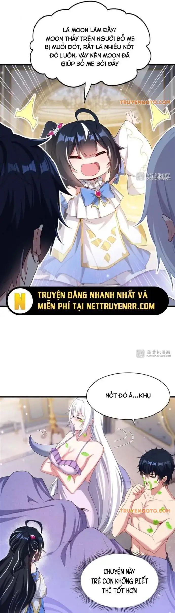 Truyện Tranh Im Miệng Đi Ác Long Ta Không Muốn Cùng Ngươi Trông Trẻ Đâu! trang 4