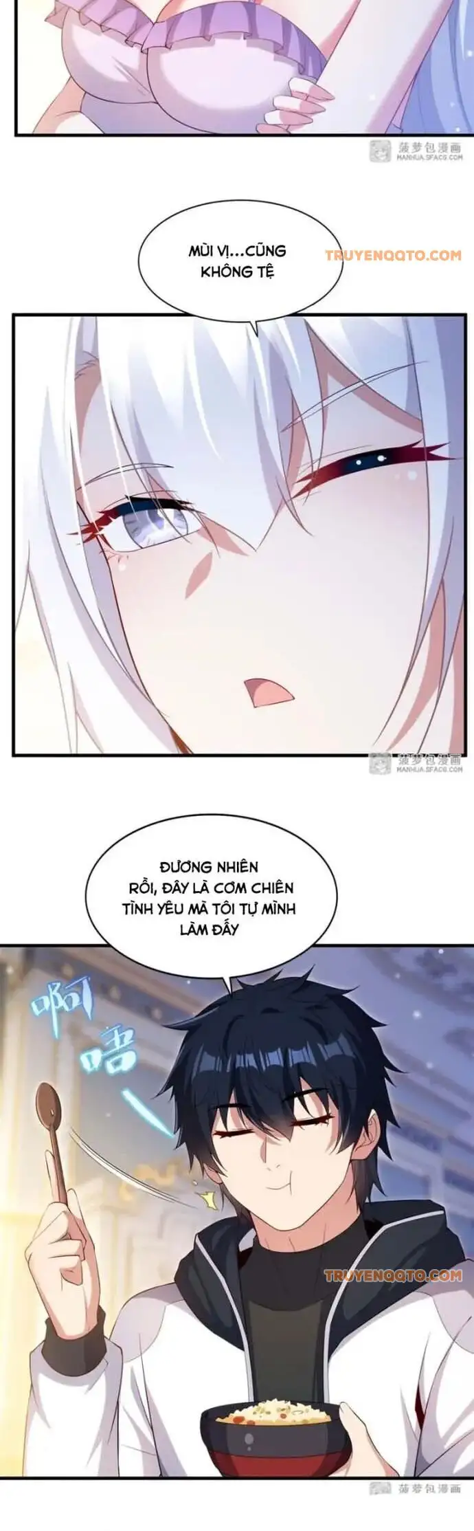 Truyện Tranh Im Miệng Đi Ác Long Ta Không Muốn Cùng Ngươi Trông Trẻ Đâu! trang 4