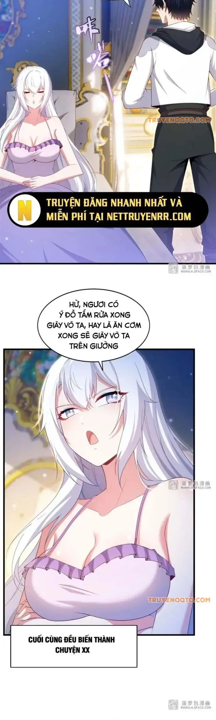 Truyện Tranh Im Miệng Đi Ác Long Ta Không Muốn Cùng Ngươi Trông Trẻ Đâu! trang 4