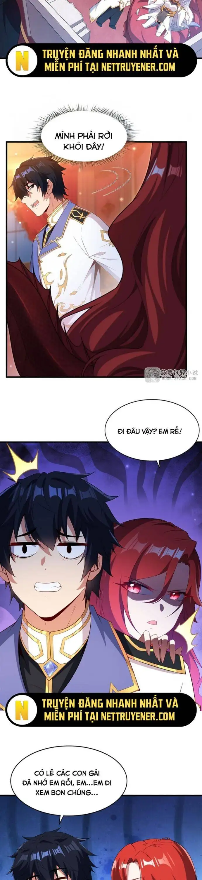 Truyện Tranh Im Miệng Đi Ác Long Ta Không Muốn Cùng Ngươi Trông Trẻ Đâu! trang 4