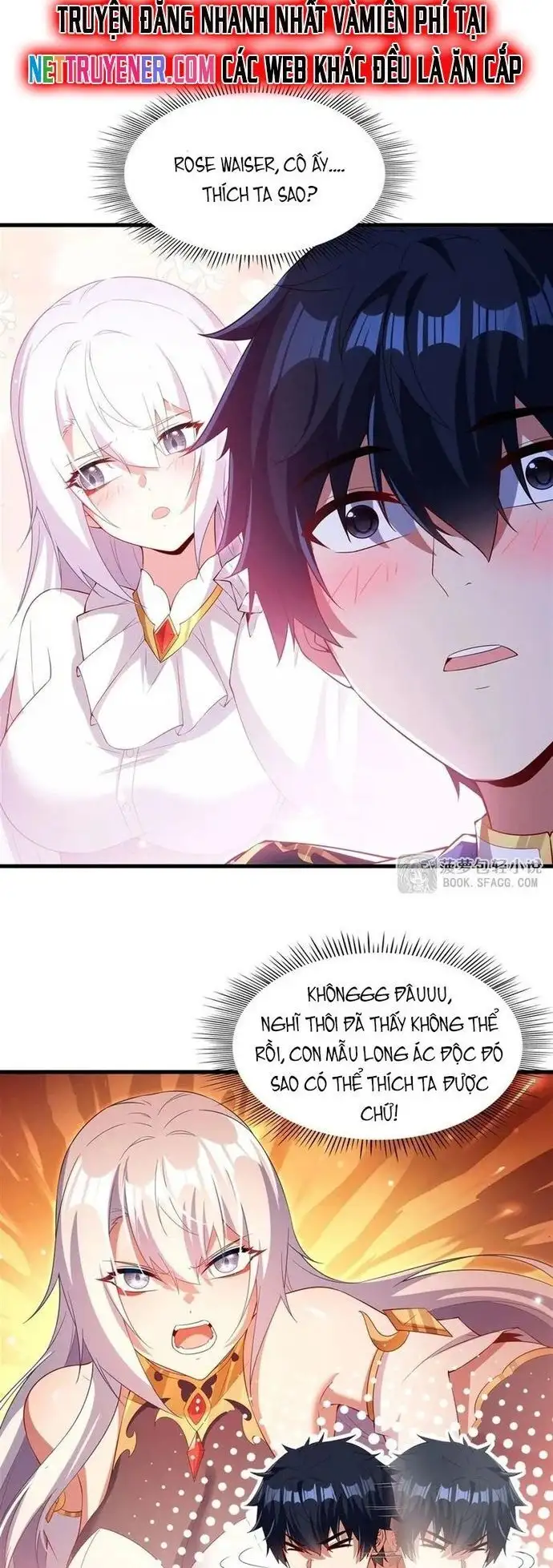 Truyện Tranh Im Miệng Đi Ác Long Ta Không Muốn Cùng Ngươi Trông Trẻ Đâu! trang 4