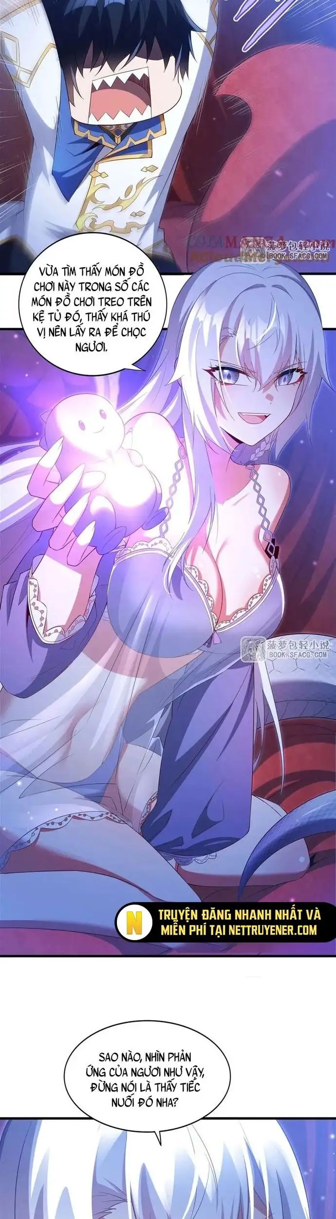 Truyện Tranh Im Miệng Đi Ác Long Ta Không Muốn Cùng Ngươi Trông Trẻ Đâu! trang 4