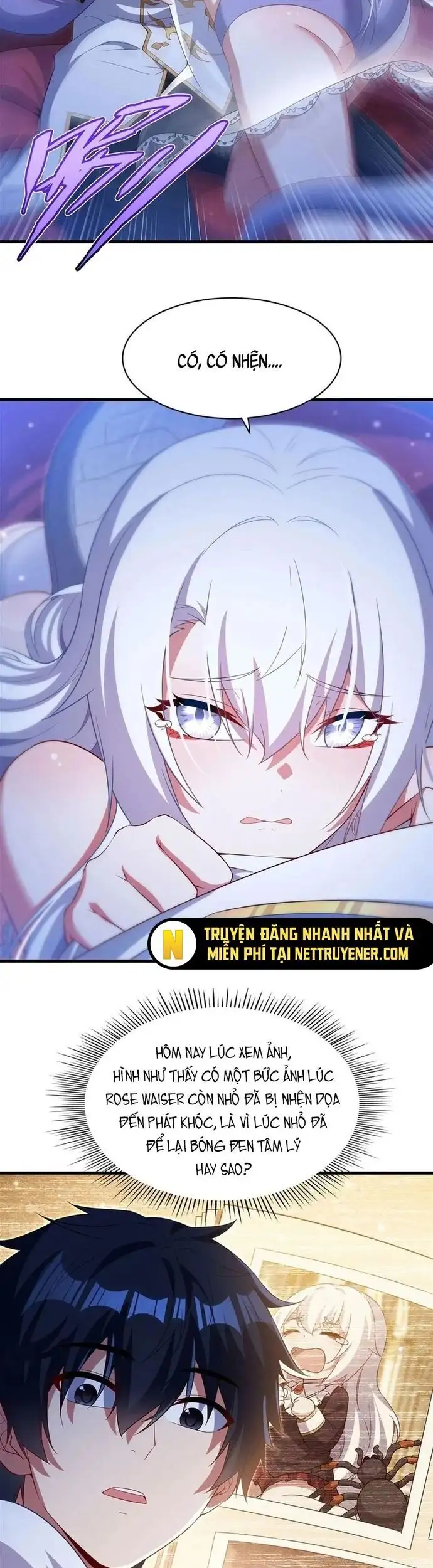 Truyện Tranh Im Miệng Đi Ác Long Ta Không Muốn Cùng Ngươi Trông Trẻ Đâu! trang 4