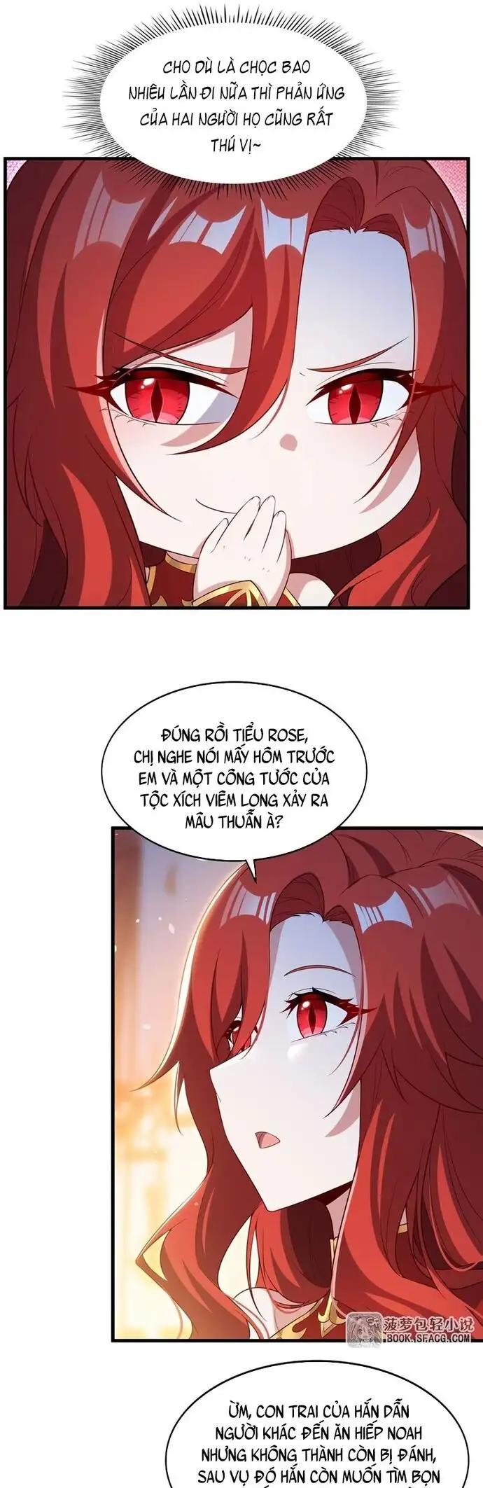 Truyện Tranh Im Miệng Đi Ác Long Ta Không Muốn Cùng Ngươi Trông Trẻ Đâu! trang 4