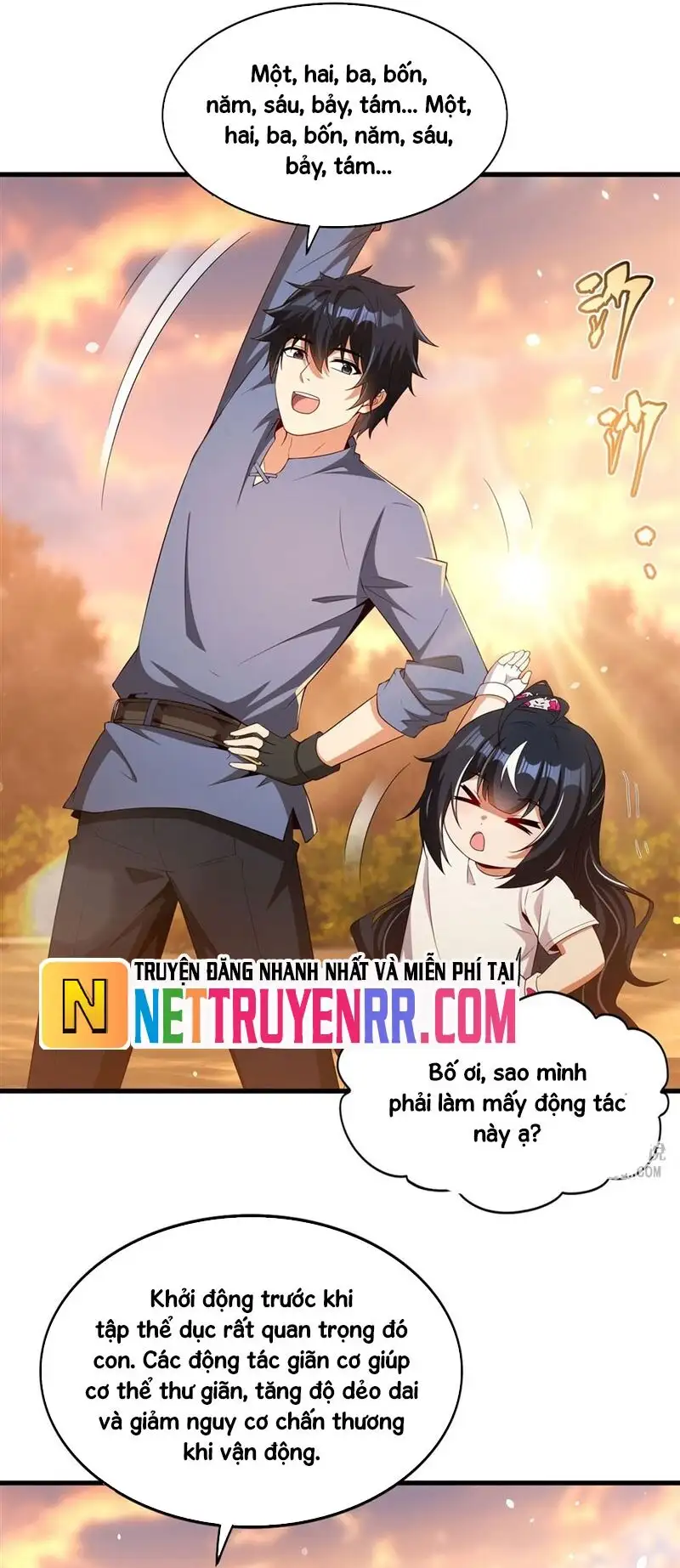 Truyện Tranh Im Miệng Đi Ác Long Ta Không Muốn Cùng Ngươi Trông Trẻ Đâu! trang 4