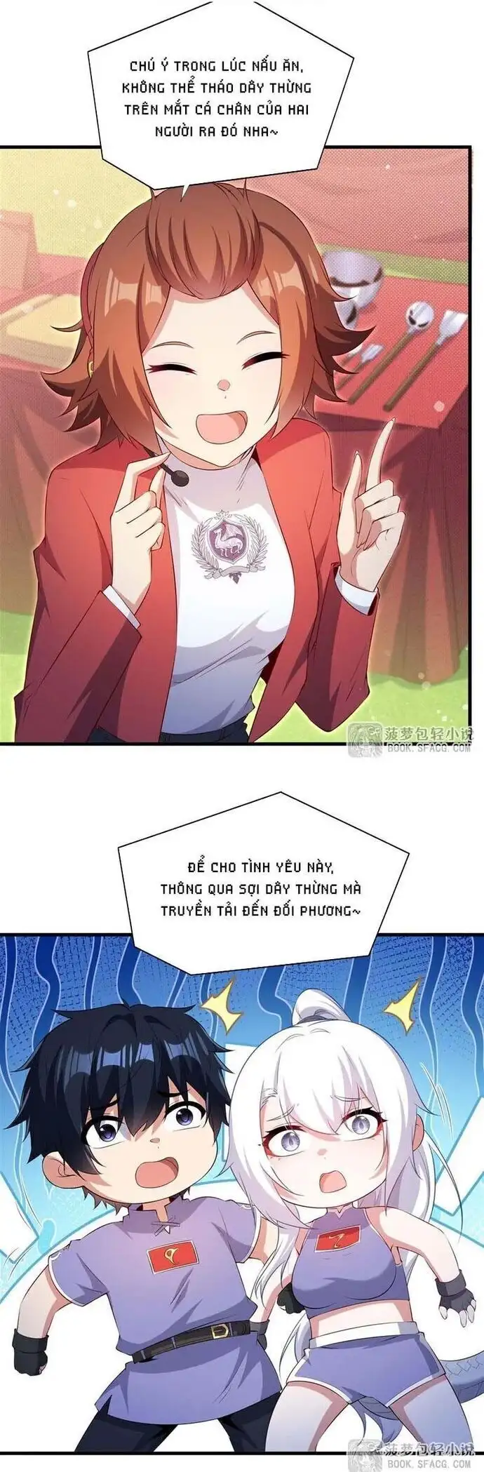 Truyện Tranh Im Miệng Đi Ác Long Ta Không Muốn Cùng Ngươi Trông Trẻ Đâu! trang 4